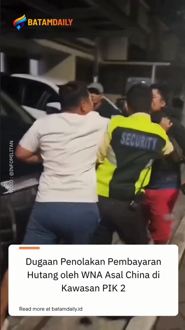 Dugaan Penolakan Pembayaran Hutang oleh WNA Asal China di Kawasan PIK 2