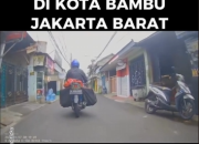 Maling Bersenjata di Kota Bambu Jakarta Barat: Aksi Curanmor Berujung Tembakan, Warga Luka di Lutut
